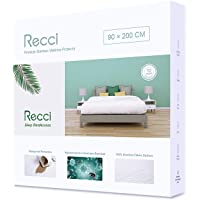Los mejores  - RECCI Cubrecolchón - Cubre Colchón Impermeable- 100% Bambú Fundas de Colchón- Protector de Colchón- Ultra Suave…
